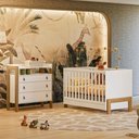 Ver imagem 1 de Quarto de Bebê Fantasia com Cômoda, Berço Mini Cama- Qmove