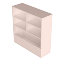 Ver imagem 4 de Prateleira Quarto Infantil 5 Nichos Organização Completa