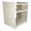 Ver imagem 4 de Mesa de Cabeceira Pet Off-white com Nicho e Colchão Incluso