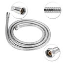 Ver imagem 2 de Engate Flexível Mangueira Chuveirinho Ducha Higiênica 1,20M:Não Se Aplica/Cromo