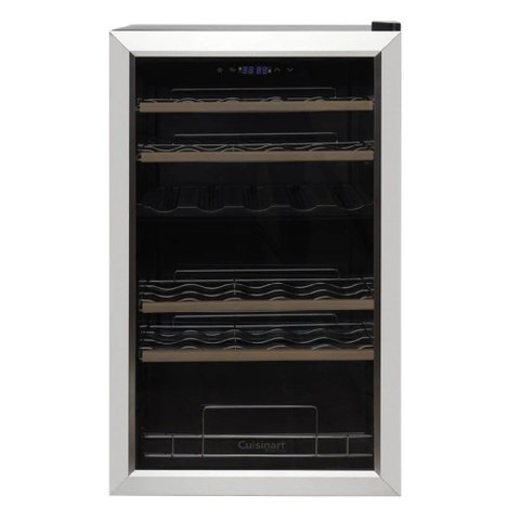 Adega Cuisinart Dual Zone 33 Garrafas Freestanding com Compressor em Aço Inox 220V 4092910088