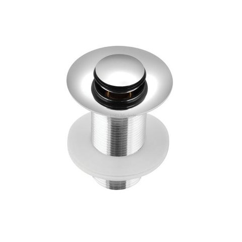 Válvula Lavatório Click Cromado 7/8 Cuba Pia:prateado/cromado