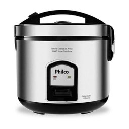 Panela de Arroz Philco Ph10 Inox Visor Glass 10 Xícaras - 1