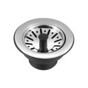 Ver imagem 1 de Válvula Americana Para Pias Cubas E Tanques De Inox 3.1/2:Prateado/SIM