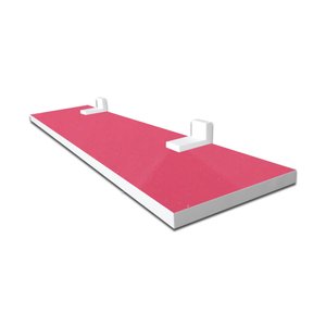 Prateleira Linha Furta-cor Em Mdf Com Borda De Pvc Branco 60x15 Cm