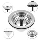 Ver imagem 2 de Válvula Americana para Pias Cubas e Tanques de Inox 4.1/2":não Se Aplica/cromo