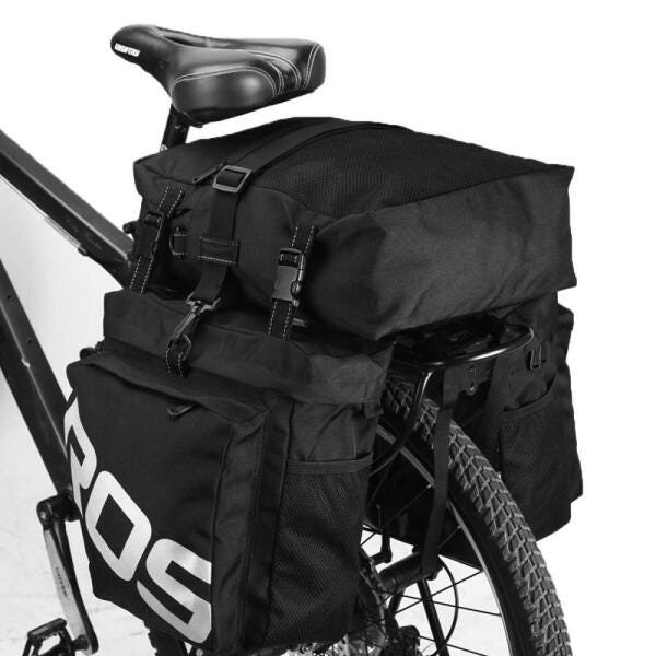 Alforge 14892-A Bolsa de Bagageiro 3 em 1 Preto 35L - 4