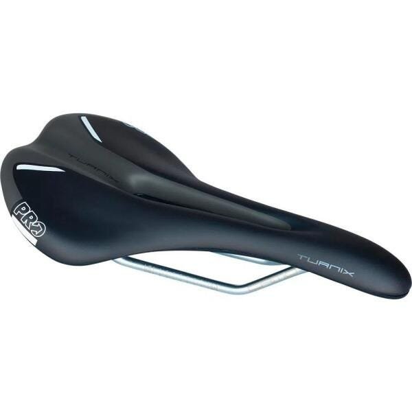Selim Turnix Crmo Vazado 142mm Preto/Cinza - 1