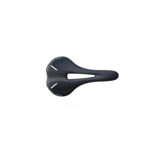 Selim Turnix Crmo Vazado 142mm Preto/Cinza - 4