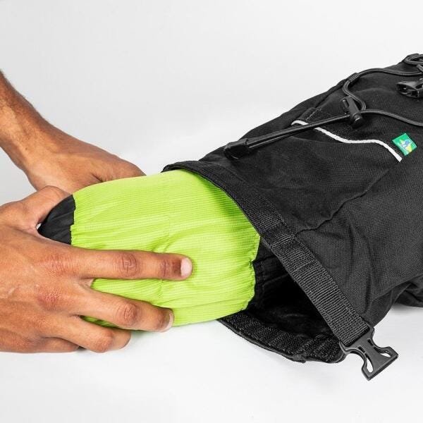 Bolsa de Selim Voyager 10 Litros Preto Transporte na Viagem - 8