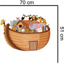 Ver imagem 2 de Adesivo de Parede Arca de Noé Mod02:70 X 51 Cm