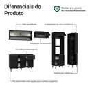 Ver imagem 7 de Armário de Cozinha Completa 300 cm Preto Nice Madesa 08