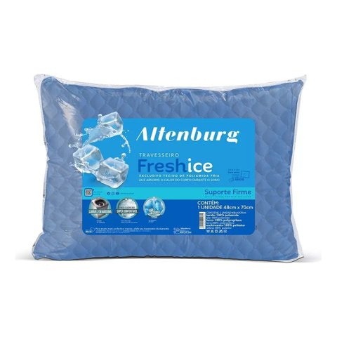 Travesseiro Fresh Ice Azul Altenbug