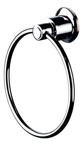 Suporte Porta Toalha Rosto Mãos Toalheiro Argola Metal Luxo - 1
