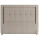Ver imagem 4 de Cabeceira Cama Box Casal King 195 cm P05 Atenas Linho Creme - Lyam Decor