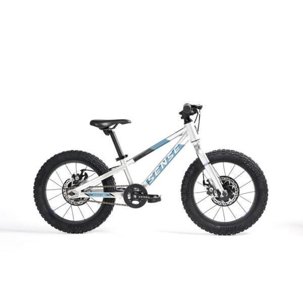 Bicicleta Grom Aro 16 Alumínio/Aqua Infantil MTB Freio Disco 2021/2022