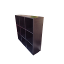 Ver imagem 7 de Armário Estante Multiuso Colmeia 9 Nichos Rack Prateleiras Divisórias Preto Cód.309