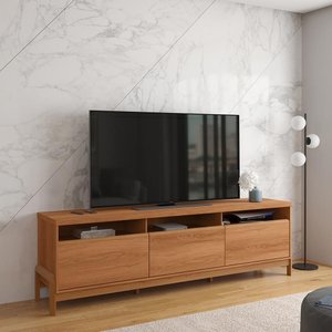 Rack para Tv até 70" Elegance Lukaliam Móveis 1 Porta 2 Gavetas