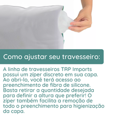 Travesseiro Select Luxo Fibra de Silicone Importada e Antialérgica - 6