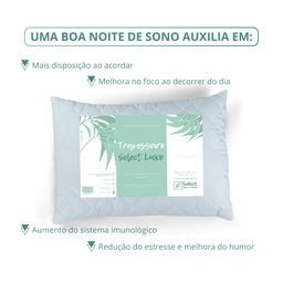 Travesseiro Select Luxo Fibra de Silicone Importada e Antialérgica - 9
