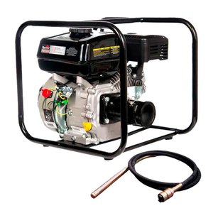 Motor Para Vibrador Gasolina 7.0HP TPU70-XP + Mangote Vibrador de Concreto ZNW325M TOYAMA