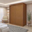 Ver imagem 1 de Guarda-Roupa 2 Portas 100% MDF Monte Rei