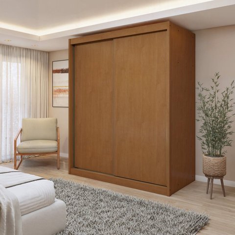 Guarda-Roupa 2 Portas 100% MDF Monte Rei