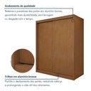 Ver mais imagens de Guarda Roupa Casal 2 Portas 100% MDF Monte Rei