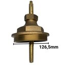 Ver imagem 2 de CASTELO E CUNHA Registro Gaveta Bruto ANTIGO 1502B 4" Deca - 4307592K100