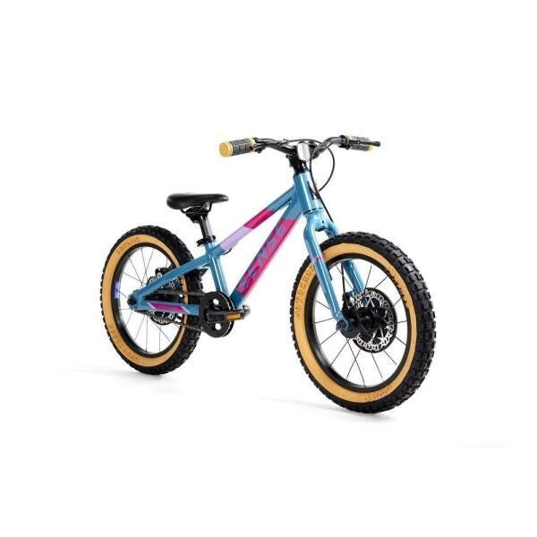 Bicicleta Grom Aro 16 Aqua/Rosa Infantil MTB Freio Disco 2021/2022 - 2