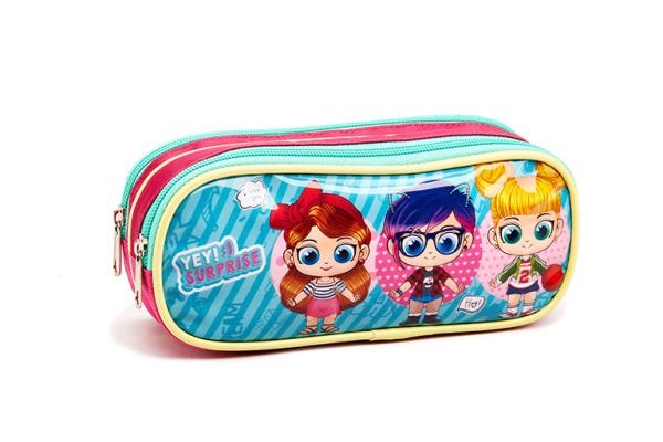 Kit Mochila Escolar infantil Doll Lol Amigas Tam G - 2
