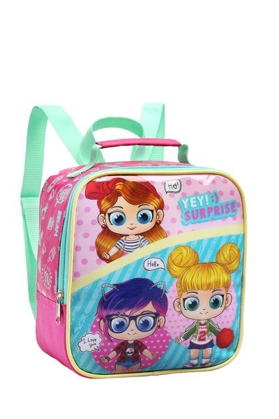 Kit Mochila Escolar infantil Doll Lol Amigas Tam G - 4
