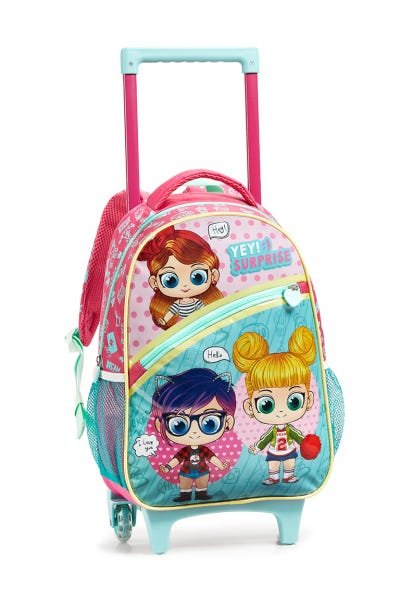 Kit Mochila Escolar infantil Doll Lol Amigas Tam G - 3