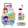 Kit Mochila Escolar infantil Doll Lol Amigas Tam G - 1