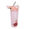 Garrafa Térmica de Ursinho Rosa Infantil 420ml com Trava - 4