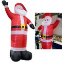 Ver imagem 1 de Papai Noel Inflavel Gigante 5 Metros Natalino Natal Loja Decoraçao Fachada Entrada Fim de Ano Merry