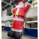Ver imagem 6 de Papai Noel Inflavel Gigante 5 Metros Natalino Natal Loja Decoraçao Fachada Entrada Fim de Ano Merry