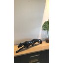 Ver imagem 5 de Escultura Estátua Decorativa Pantera Ataque 16cm:preto Brilho