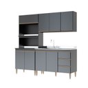 Ver imagem 2 de Armário de Cozinha Modulada Compacta 3 Peças 2,0m Essenza Móvel na Caixa
