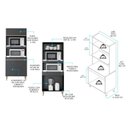 Ver imagem 4 de Armário de Cozinha Modulada Compacta 3 Peças 2,0m Essenza Móvel na Caixa