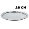 Bandeja para Bolo em Aço Inox C/ Tampa Acrílico 28x10cm - 4