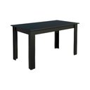 Ver imagem 6 de Conjunto Sala de Jantar Tampo de Madeira 4 Cadeiras Rustic/Preto/Oxford Hera Madesa