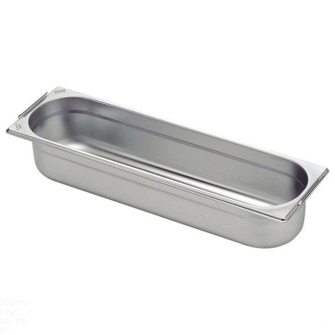 Cuba Tramontina Gn 2/4 Em Aço Inox Com Alças Móveis Profundidade 100 Mm - Aço 430 Tramontina