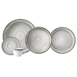 Aparelho de Jantar 30 Peças Esfera Cinza Schmidt Esfera Cinza 30 peças - 1