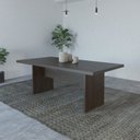 Ver imagem 1 de Mesa para Sala de Jantar 6 Lugares Mj Espresso Móveis Marrom/Rústico