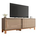 Ver imagem 2 de Rack Bancada para Tv 65 Pol 180cm Lucca Areia/freijó C01 - Mpozenato