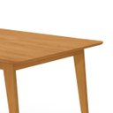 Ver mais imagens de Conjunto Mesa de Jantar 90x90 Mdf e 2 Cadeiras Blend Linho - Bege