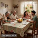 Ver imagem 2 de Tecido Toalha de Mesa Térmico Plástico Impermeável:06/1,00m