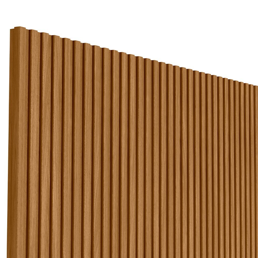 Painel Ripado De Madeira Para Sala Quarto X Cm Slats L Nature