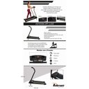 Ver imagem 4 de Esteira Elétrica Ergométrica Polimet Ep 1100 Residencial Fitness Bivolt 110/220v 5 Funções Cor